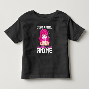 Bara en tjej som verkligen älskar anime t shirt