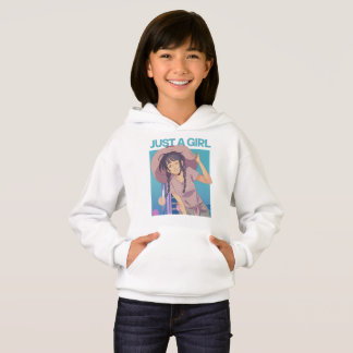 bara en tjej t-shirt
