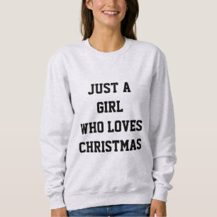 BARA EN TJEJE SOM ÄLSKAR JUL T SHIRT