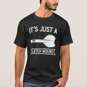 Bara en traditionell arvshunt för Fletch Wound Arc T Shirt