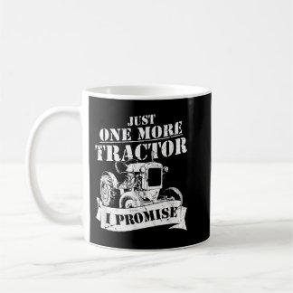 Bara en traktor till, lovar jag, Funny Farmer Kaffemugg