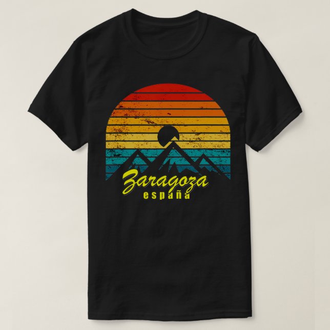Bara en unge från Zaragoza Spanien T Shirt (Design framsida)