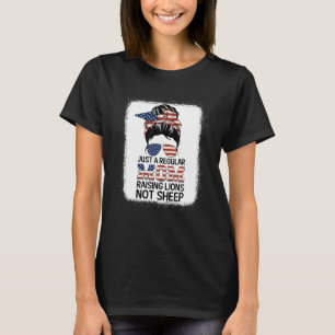 Bara en vanlig Mamma, inte får patriot som höjer T Shirt