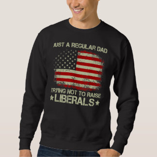 Bara en vanlig Pappa-amerikansk bästa Pappa någons Lång Ärmad Tröja