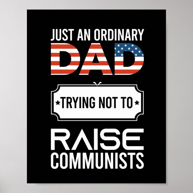 Bara En Vanlig Pappa Som Försöker Inte Uppfostra K Poster (Framsidan)