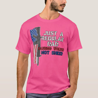 Bara en vanlig Varg som höjer Pappa, inte får T Shirt