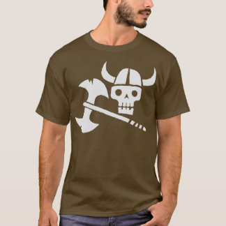Bara en Viking Skull T Shirt