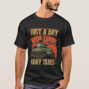 Bara en WHO-Tank i Kärlek  A Världskrig 2 Sher Tan T Shirt