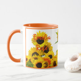 Bara en WildblomsolrossolrossoljePersonlig Mugg