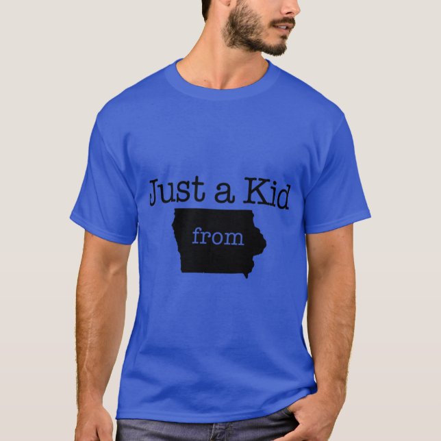 Bara ett barn från IOWA T Shirt (Framsida)