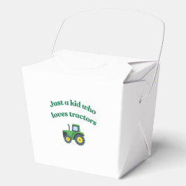 Bara ett barn som kärlek-traktorer - Partiera favo Presentaskar