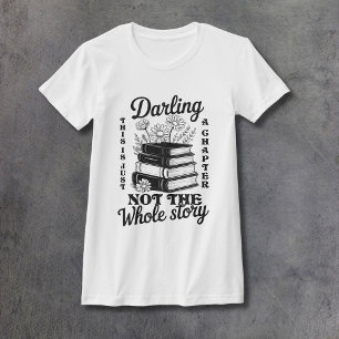 Bara ett kapitel Damklänning anpassad T Shirt