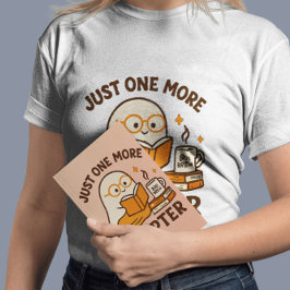 Bara ett kapitel till bokat Ghost Halloween T Shirt
