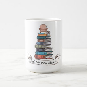 Bara ett kapitel till - Mysigt utformning av Bok Ä Kaffemugg