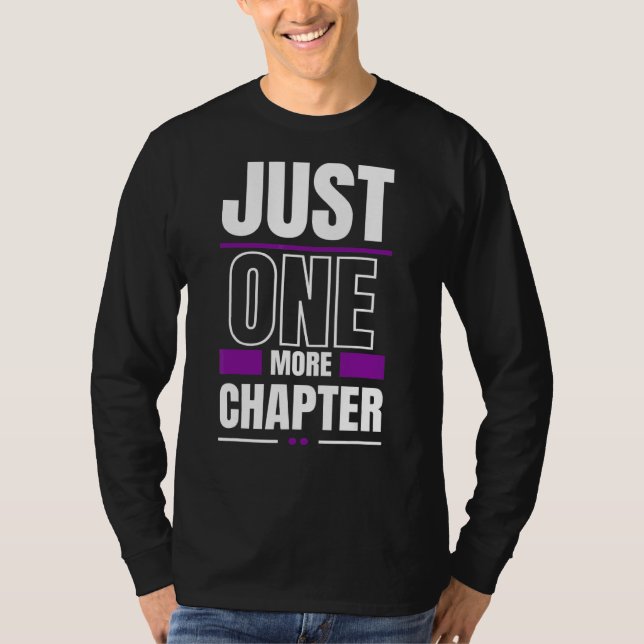 Bara ett kapitel till t shirt (Framsida)