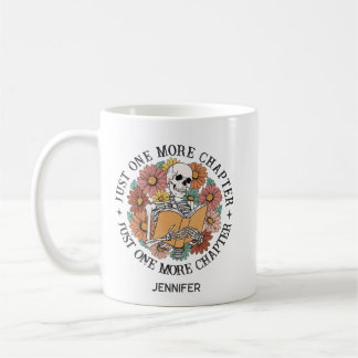 Bara ett kapitel till, underbart Skeleton-lärare M Kaffemugg