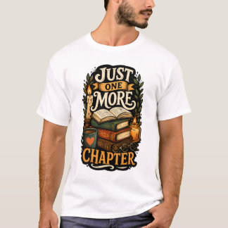 Bara Ett Kapitel Till Vintage Bokstapel T Shirt