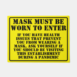 Bära ett maskmeddelande