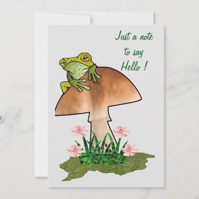 Bara ett meddelande att säga Hej! (Framsida)
