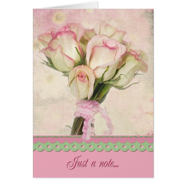 Bara ett meddelande.. hälsningskort (Framsidan)