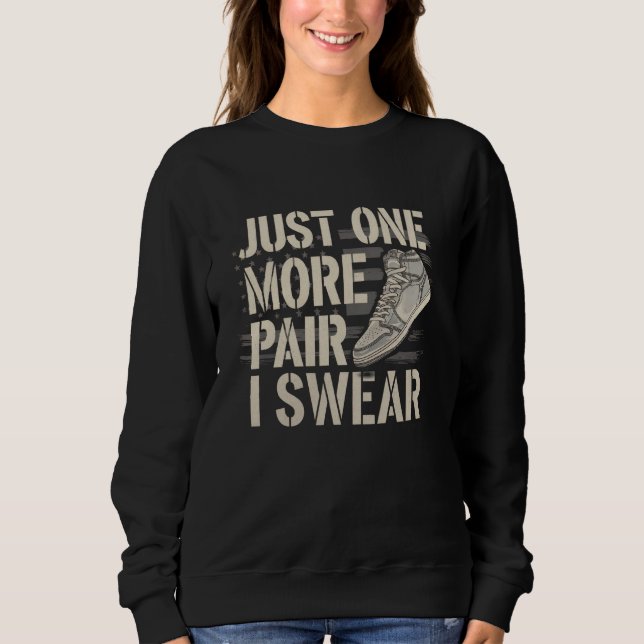 bara ett par till jag svär t-shirt Sneaker Head Sn (Framsida)