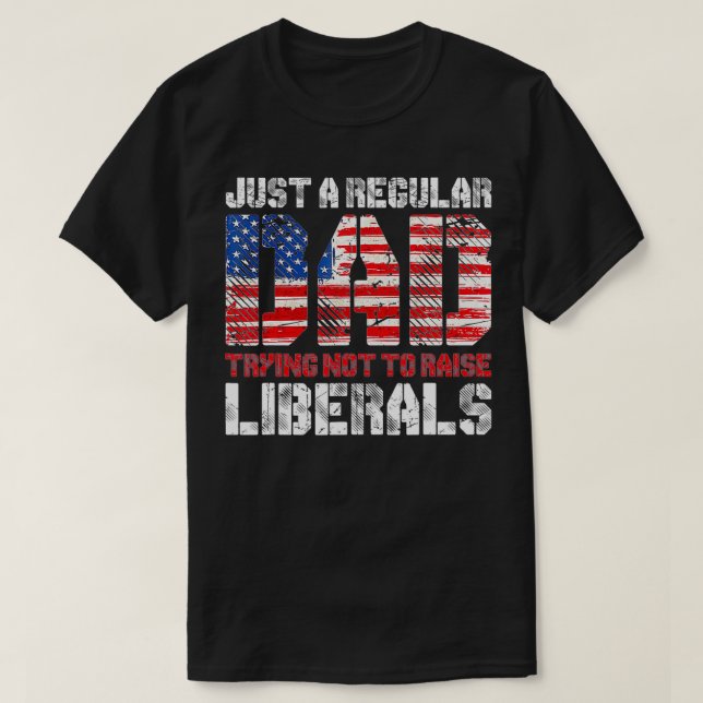 Bara ett regelrätt Pappa som försöker att inte ta  T Shirt (Design framsida)