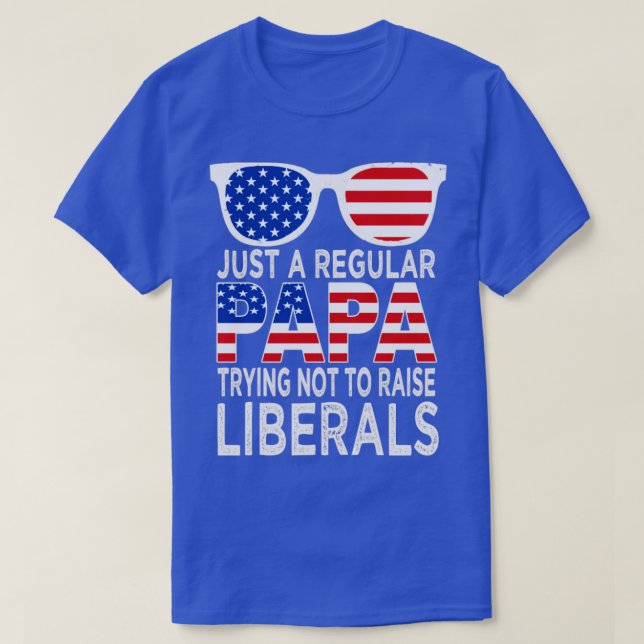 Bara ett reguljärt pappa som försöker att inte höj t shirt (Design framsida)