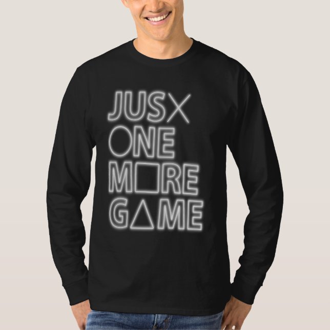 Bara ett spel till  endast spelkonsoller kontrolle t shirt (Framsida)