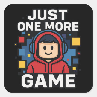 Bara Ett Spel Till Gamer Klistermärke