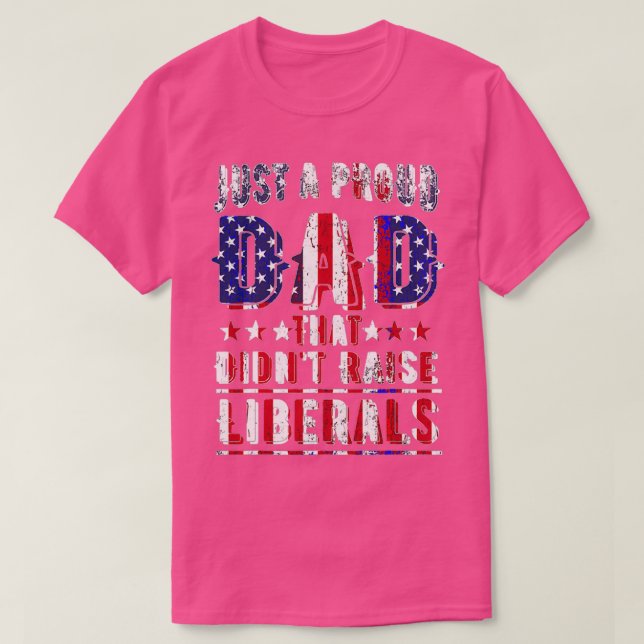 Bara ett stolt Pappa som har stigit (2) T Shirt (Design framsida)