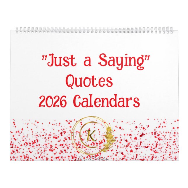 Bara ett talesätt 2026 Kalendrar Kalender (Omslag)