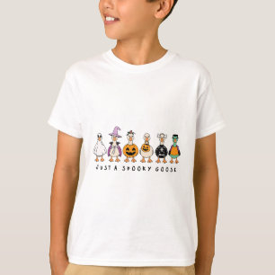 Bara ett taloky Goose Halloween-Fånig Goose Funny T Shirt