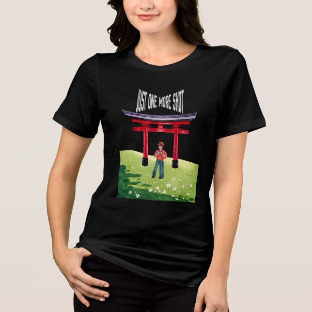 Bara Ett Till Foto T Shirt (Framsida)