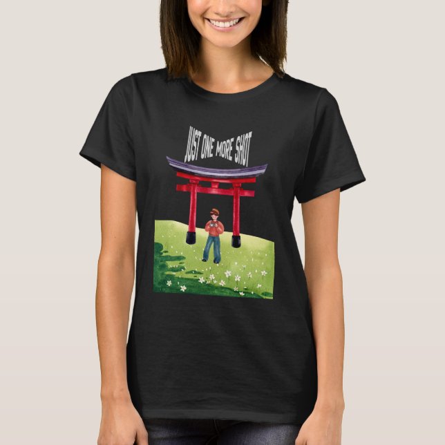 Bara Ett Till Foto T Shirt (Framsida)