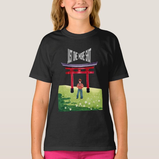 Bara Ett Till Foto T Shirt (Framsida)