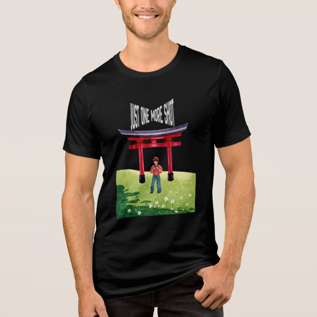 Bara Ett Till Foto T Shirt (Framsida)
