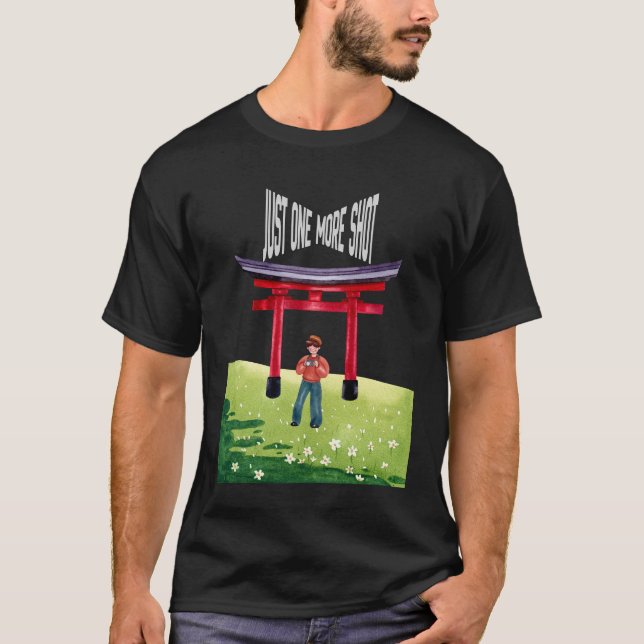 Bara Ett Till Foto T Shirt (Framsida)