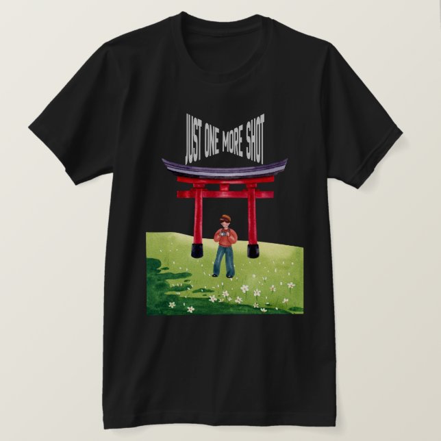 Bara Ett Till Foto T Shirt (Design framsida)