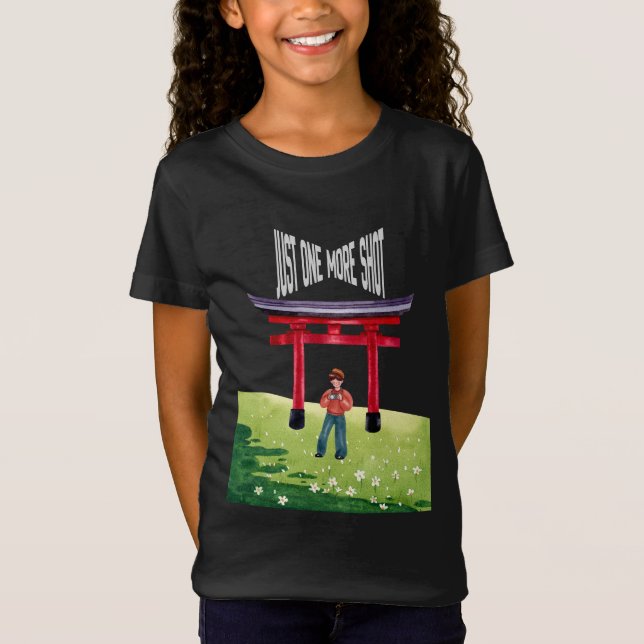 Bara Ett Till Foto T Shirt (Framsida)