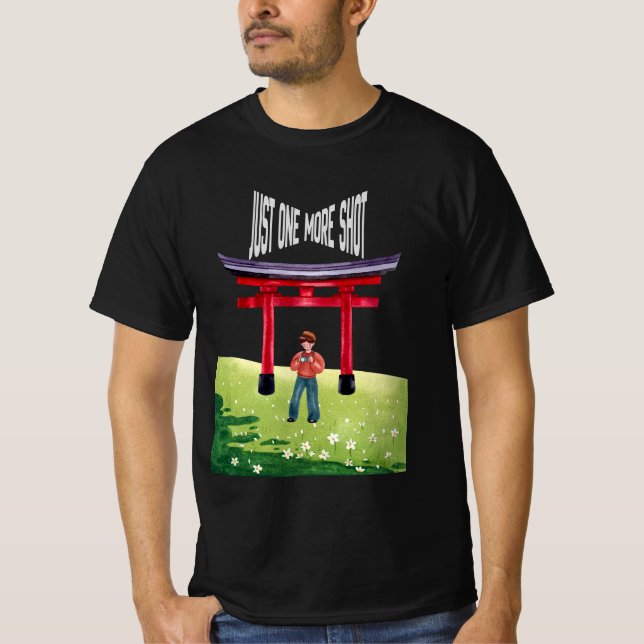 Bara Ett Till Foto T Shirt (Framsida)