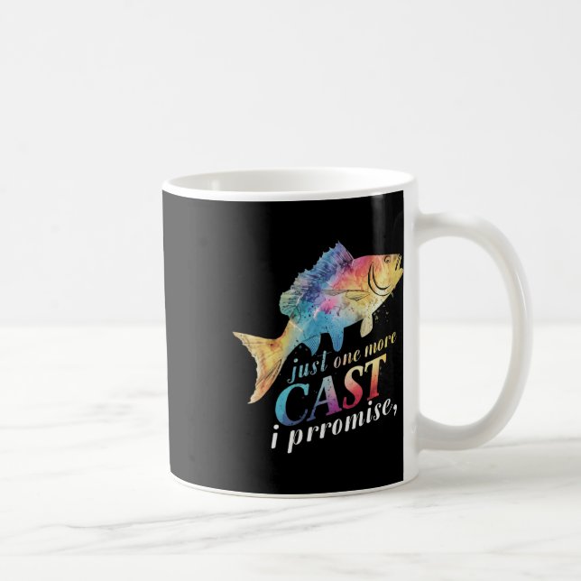 Bara Ett Till Kast Jag Lovar Fiskepresenter För An Kaffemugg (Höger)