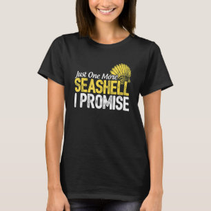 Bara ett till Seashell jag lovar Scuba Diver Divin T Shirt