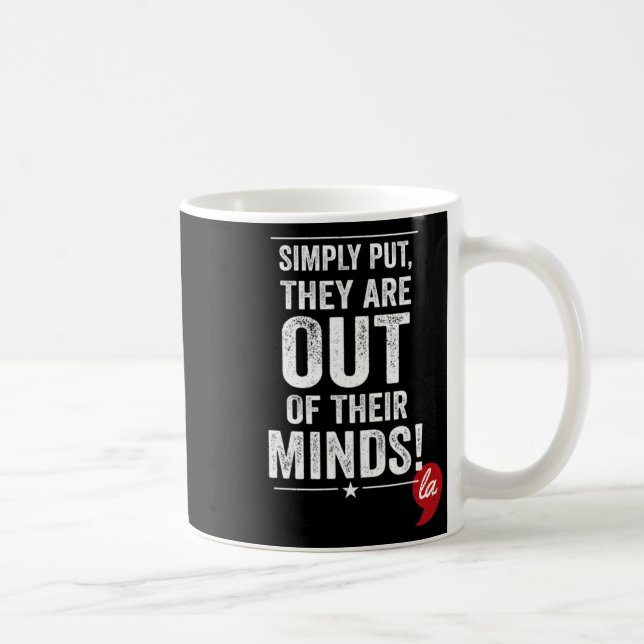 Bara få dem att inte tänka! Kamala Har Kaffemugg (Höger)