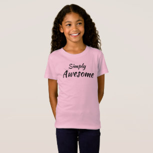 Bara Fantastisk Girl Girl Bra Jersey T-shirt