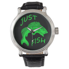 Bara Fisk Tittar Armbandsur