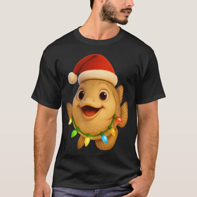 Bara fiskar ljuger inte t shirt (Framsida)