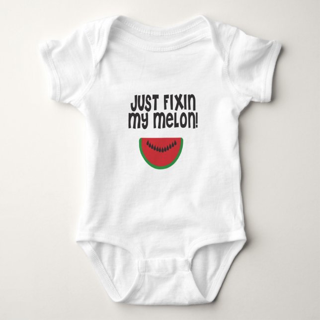 Bara fixera min melonpojke tee shirt (Framsida)