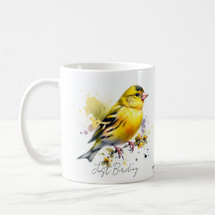Bara fjällande/Gult Kaffemugg