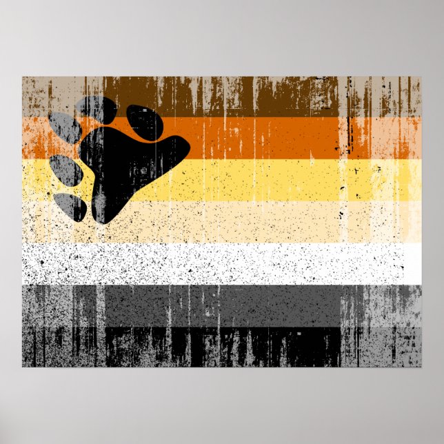 BÄRA FLAGGA SOM ÄR FÖRDELADE -.png Poster (Framsidan)