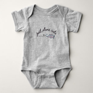 Bara Flyg Cutt Pinkt Flygplan och Hjärta Aviation T Shirt